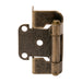 Self-Closing Semi-Concealed Hinge