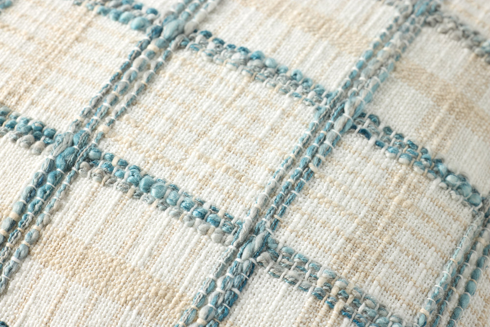 Norman Ivory / Blue Pillow (PCJ0035)