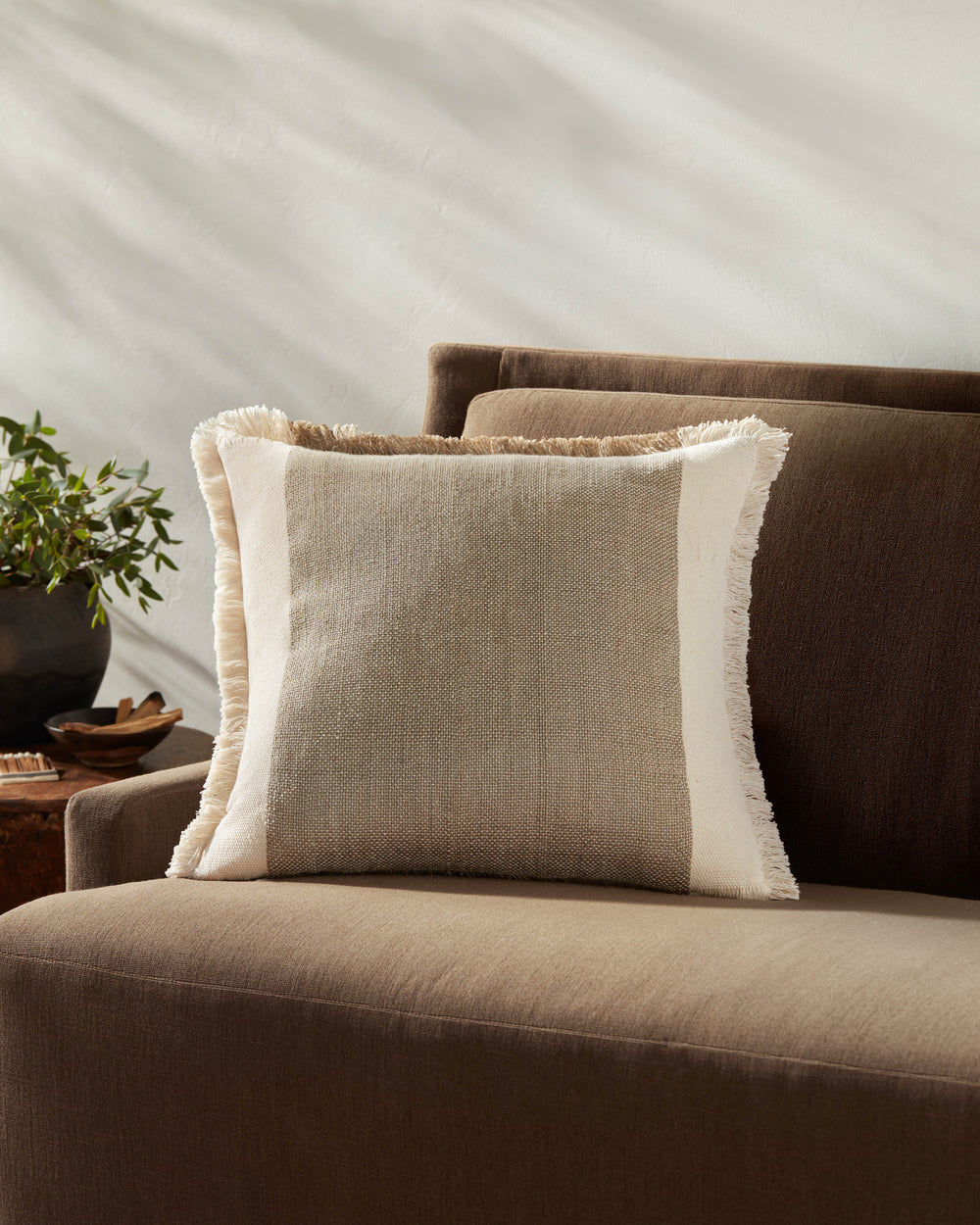 Seraphina Ivory / Coussin Terre (PAL0037)