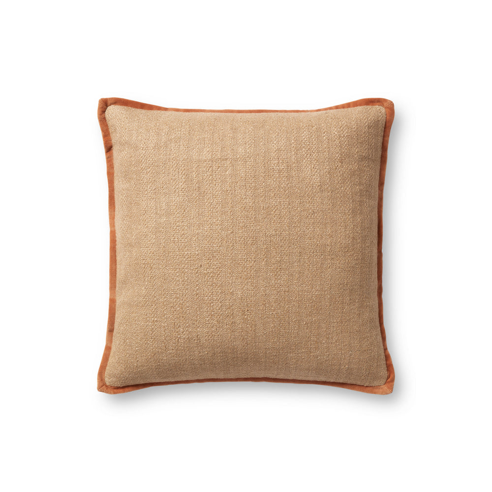Aveline Natural / Rust Pillow (PAL0034)