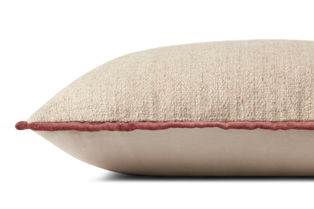 Aveline Ivory / Wine Pillow (PAL0035)