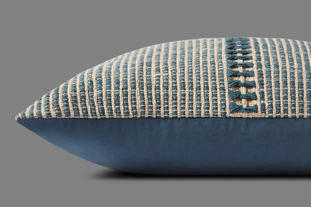 Harvey Blue  / Natural Pillow (PCJ0018)