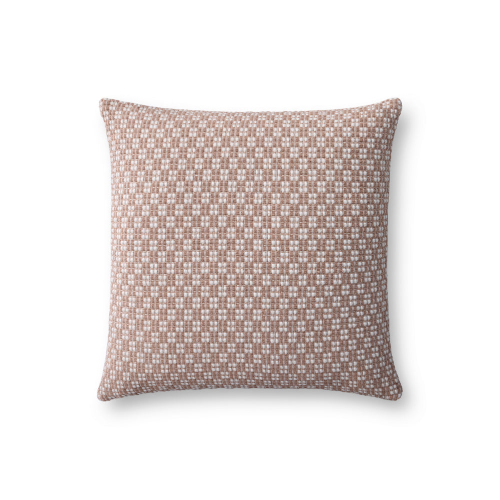 PLL0125 Ivoire / oreiller brun
