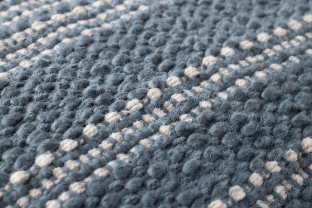 PLL0131 Blue / Ivory Oreiller