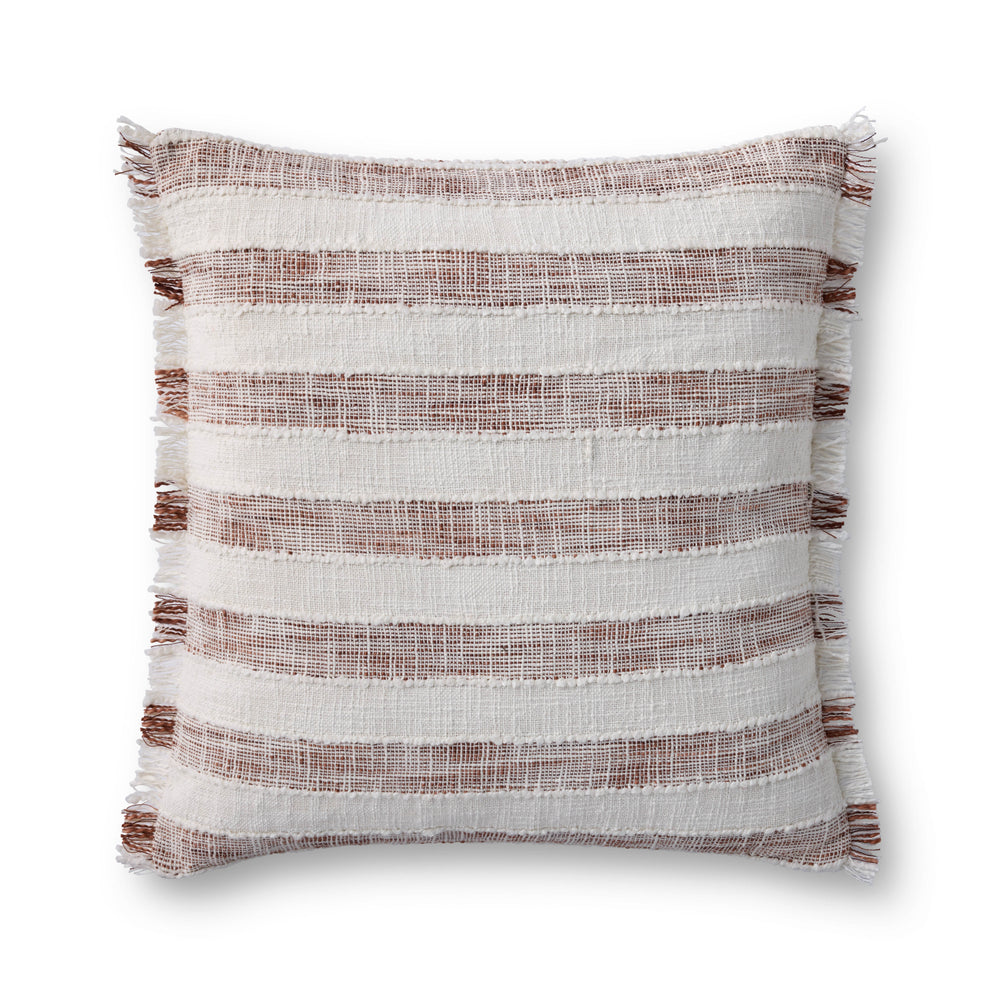 Rust / Ivory Pillow (PLL0135)