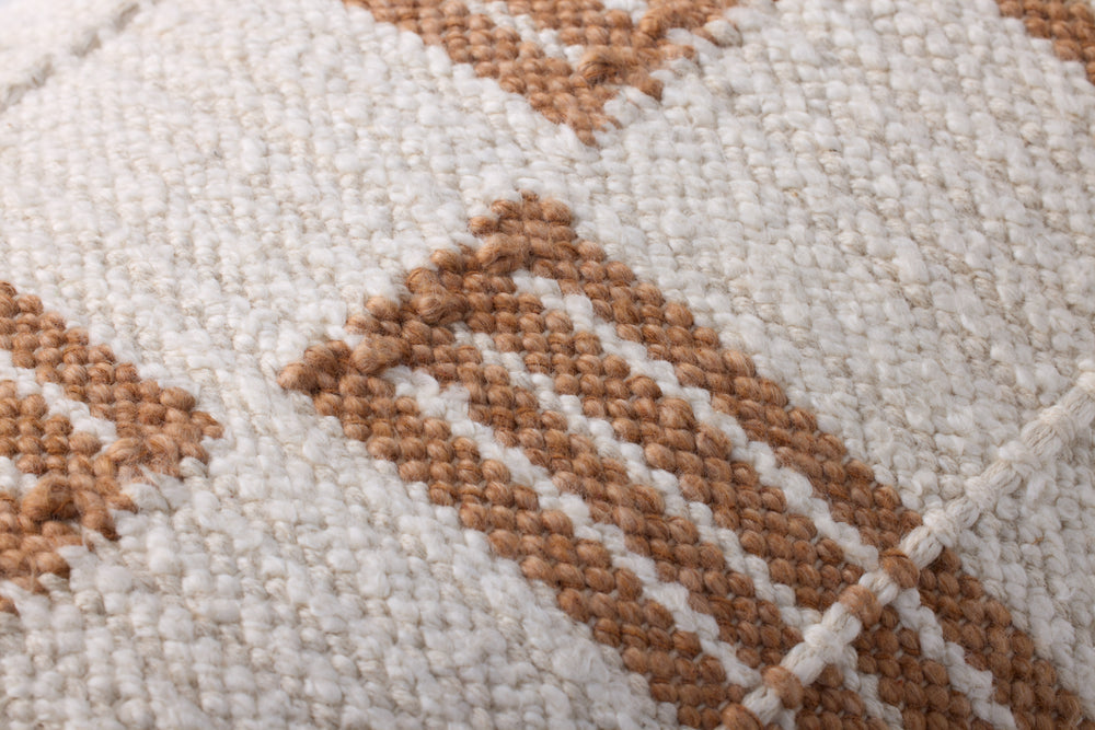 Rust / Ivory Pillow (PLL0136)