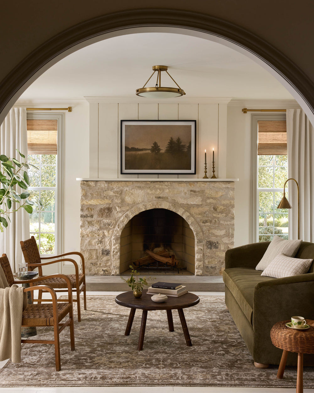 PAC-01 Écorce de rythme / tapis naturel