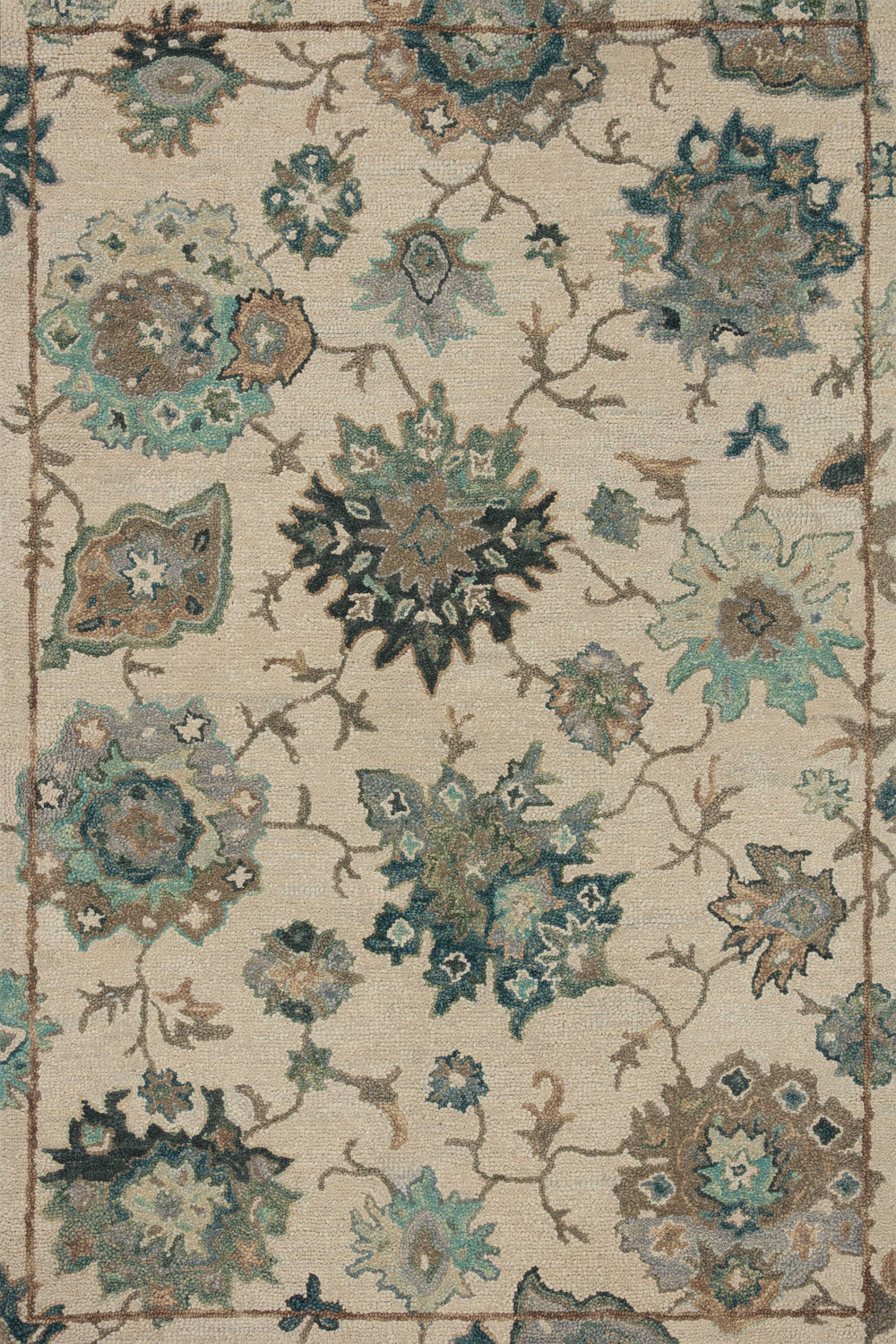 PMA-03 Loloi Padma Ivory / Blue Rug