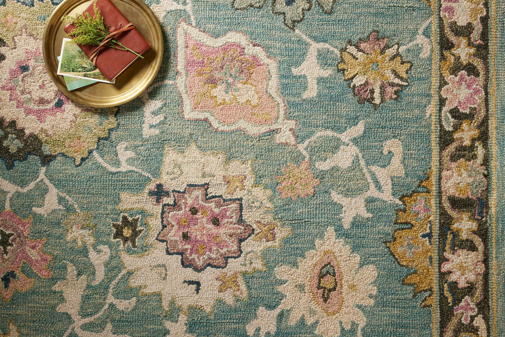 Padma Teal / Multi Rug (PMA-04)
