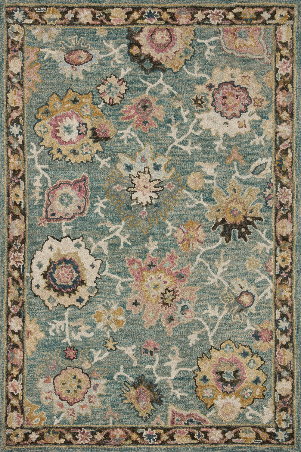 Padma Teal / Multi Rug (PMA-04)