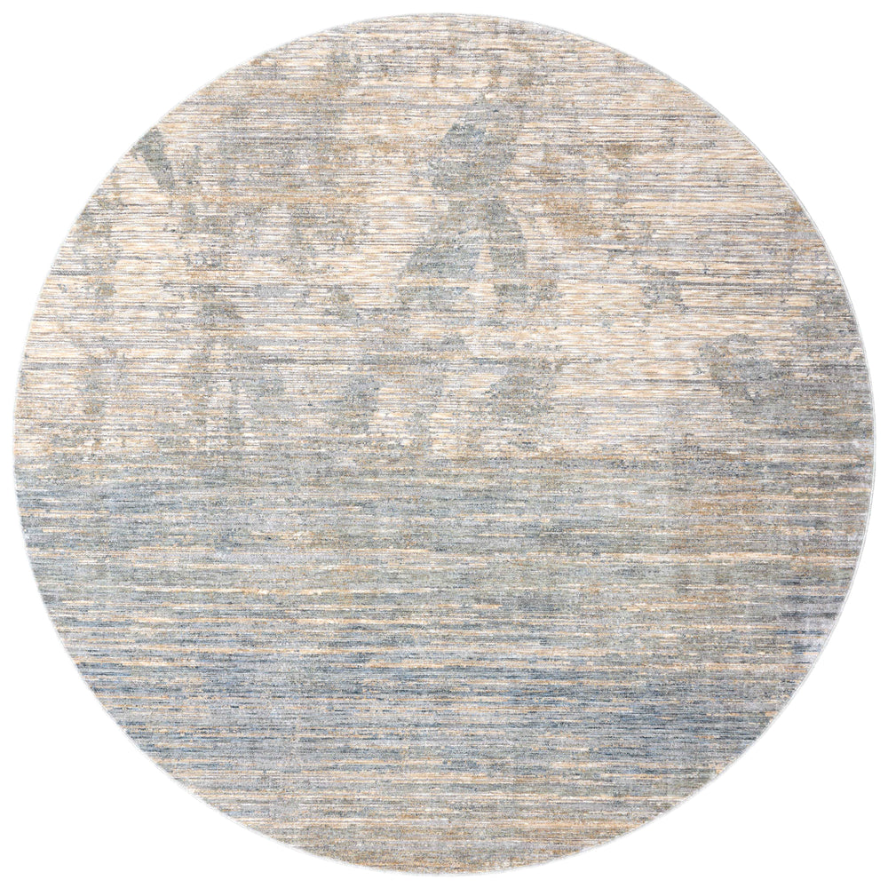 Pandora Ivory / Blue Rug (PAN-06)