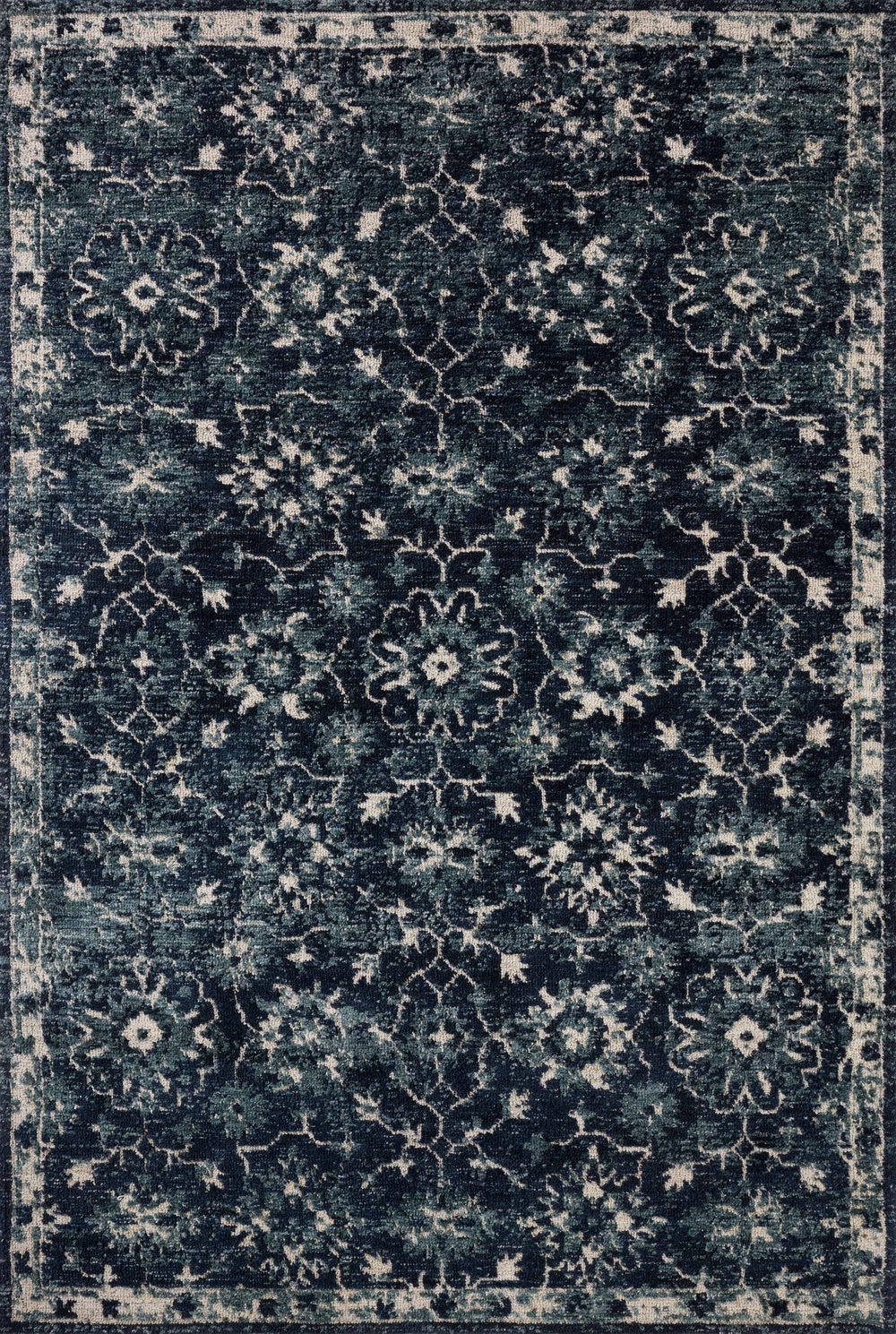 Percival Navy / Ivory Rug (PCV-02)