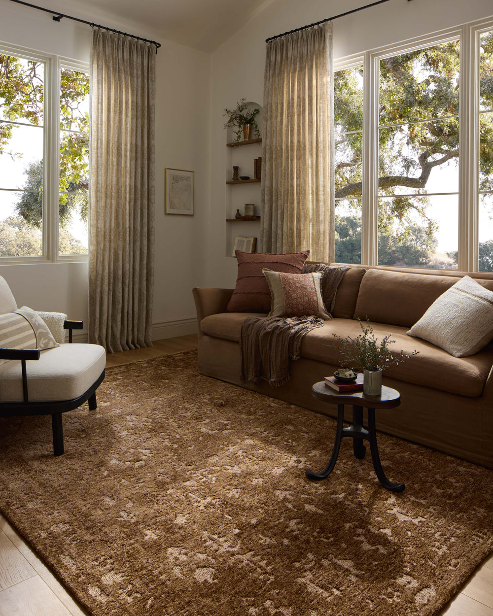Percival Mocha / Sand Rug (PCV-03)