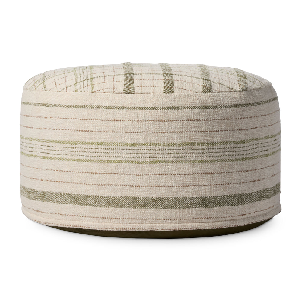 CJPF002 Wallace Cream Cream Pouf