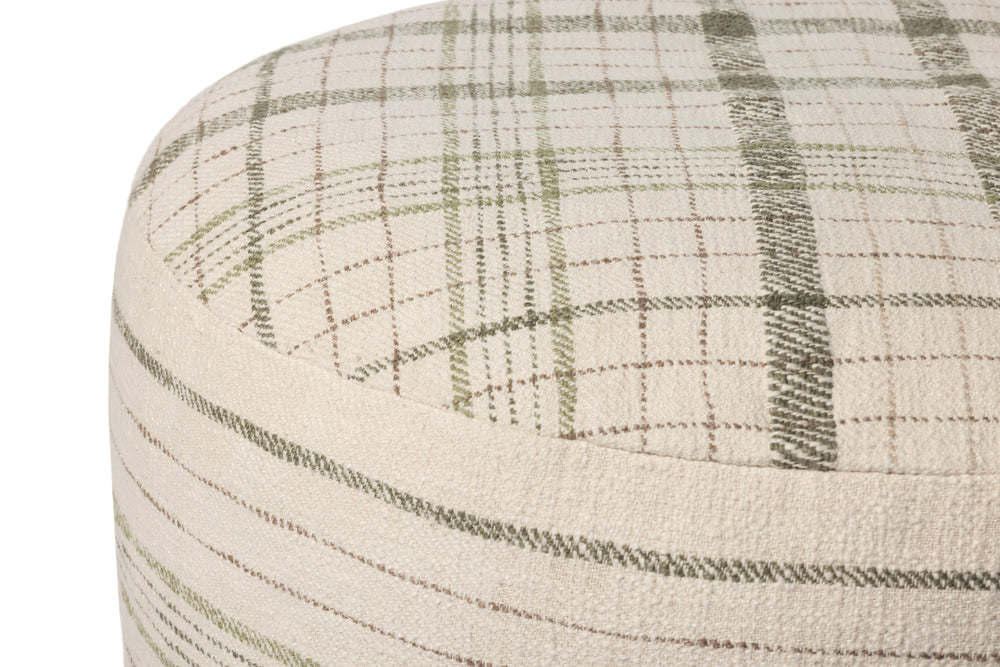 CJPF002 Wallace Cream Cream Pouf