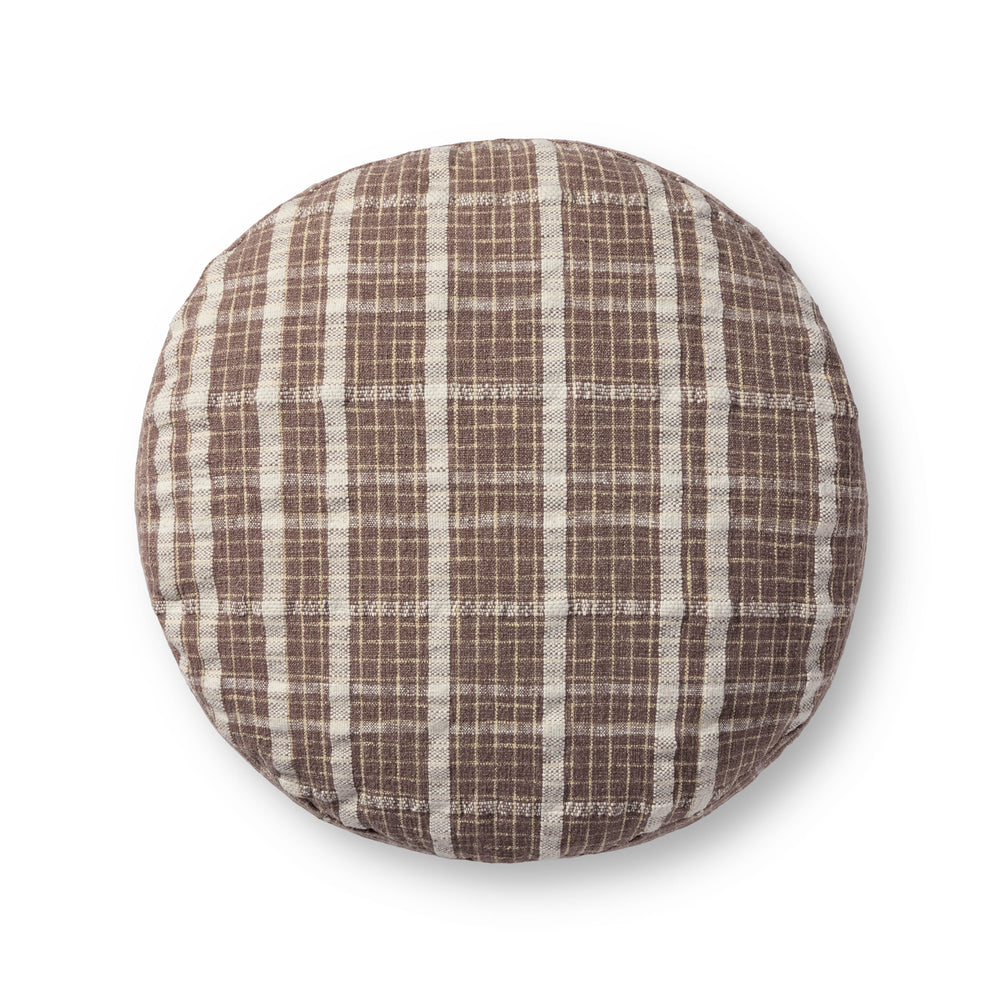 Wallace Chocolate Chocolate Pouf (CJPF003)