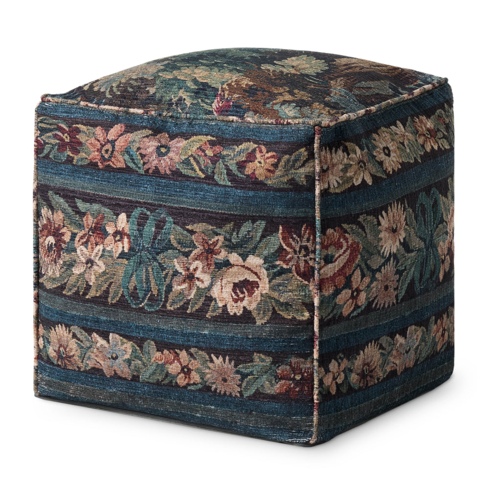 Pouf Bleu / Multicolore Sans Nom (LPF0045)