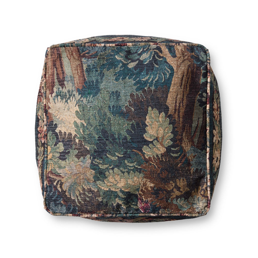 Pouf Bleu / Multicolore Sans Nom (LPF0045)