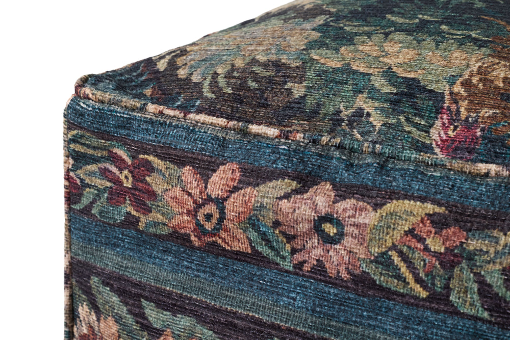 Pouf Bleu / Multicolore Sans Nom (LPF0045)