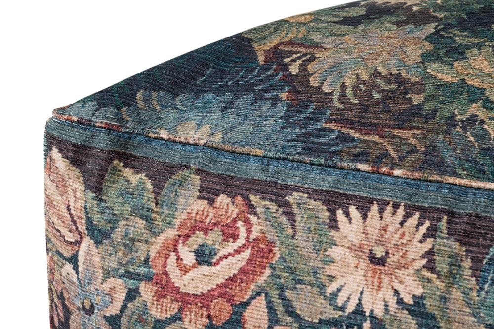 Pouf Bleu / Multicolore Sans Nom (LPF0045)