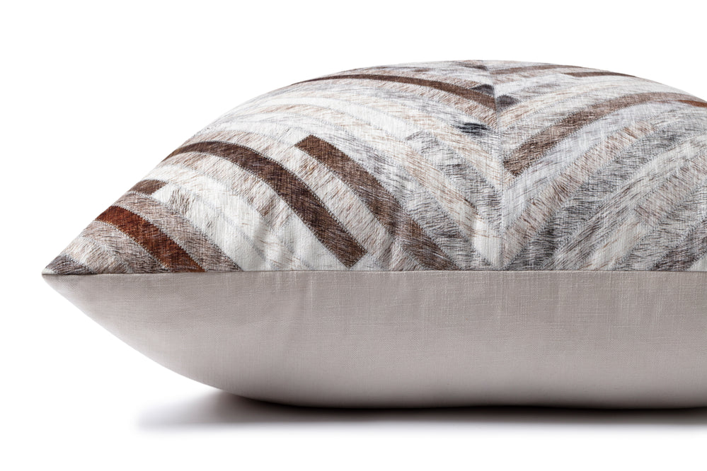 Coussin de sol gris/multicolore (P0900)