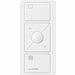 Lutron 3-Button Pico Smart Remote, with Raise/Lower and Preset, with Pre-Engraved Shade Icons, On/Off Buttons, Gloss White, PJ2-3BRL-GWH-S01 - Union Lighting and Décor