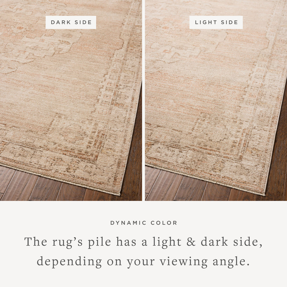 Tapis Palma Épice / Naturel (PLM-02)