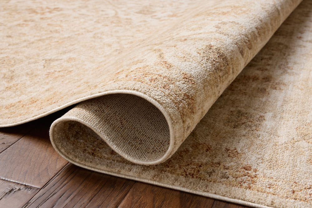 Tapis Palma Naturel / Épice (PLM-04)