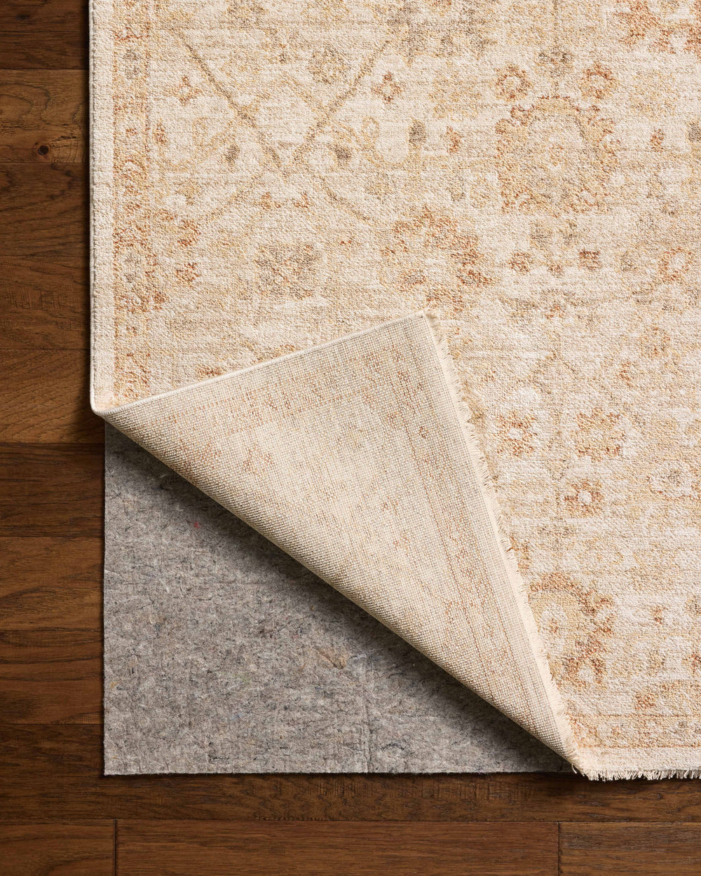 Tapis Palma Naturel / Épice (PLM-04)