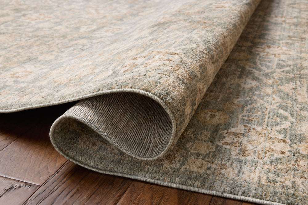 Tapis Palma Bleu / Naturel (PLM-05)