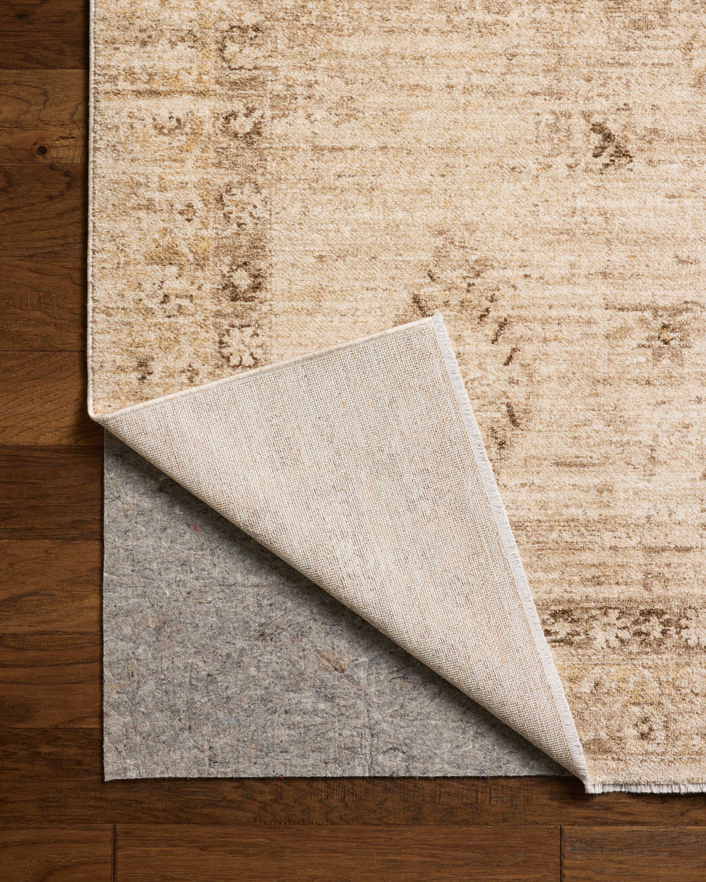 Tapis Palma Naturel / Fumée (PLM-06)