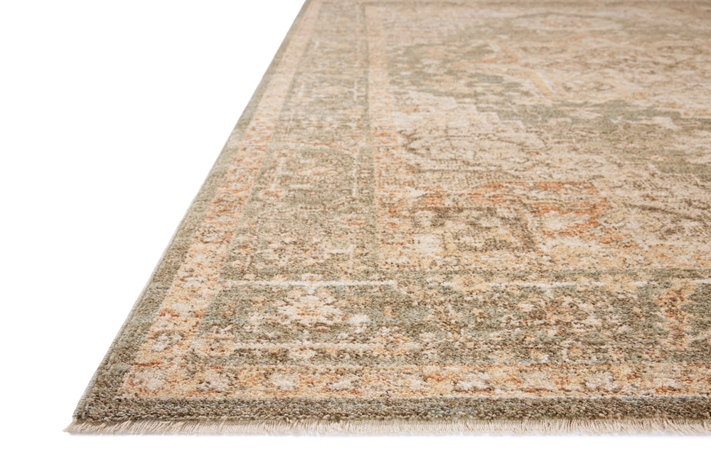 Tapis Palma Olive / Épice (PLM-08)