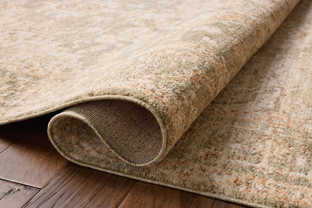 Tapis Palma Olive / Épice (PLM-08)