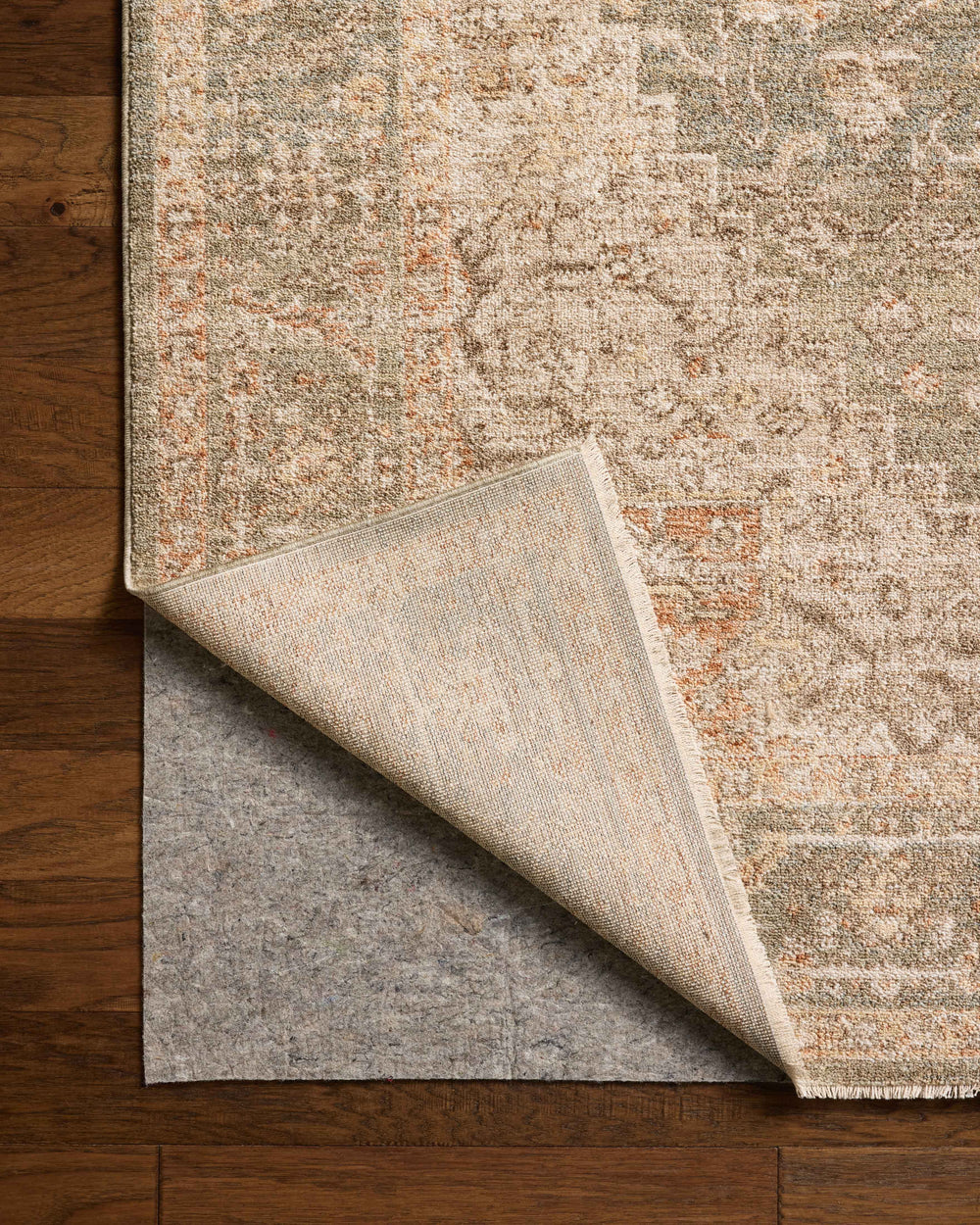 Tapis Palma Olive / Épice (PLM-08)