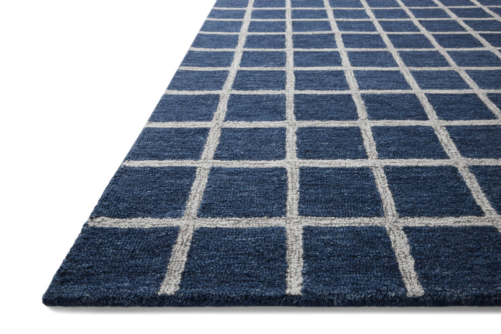 Polly Navy / Silver Rug (POL-05)