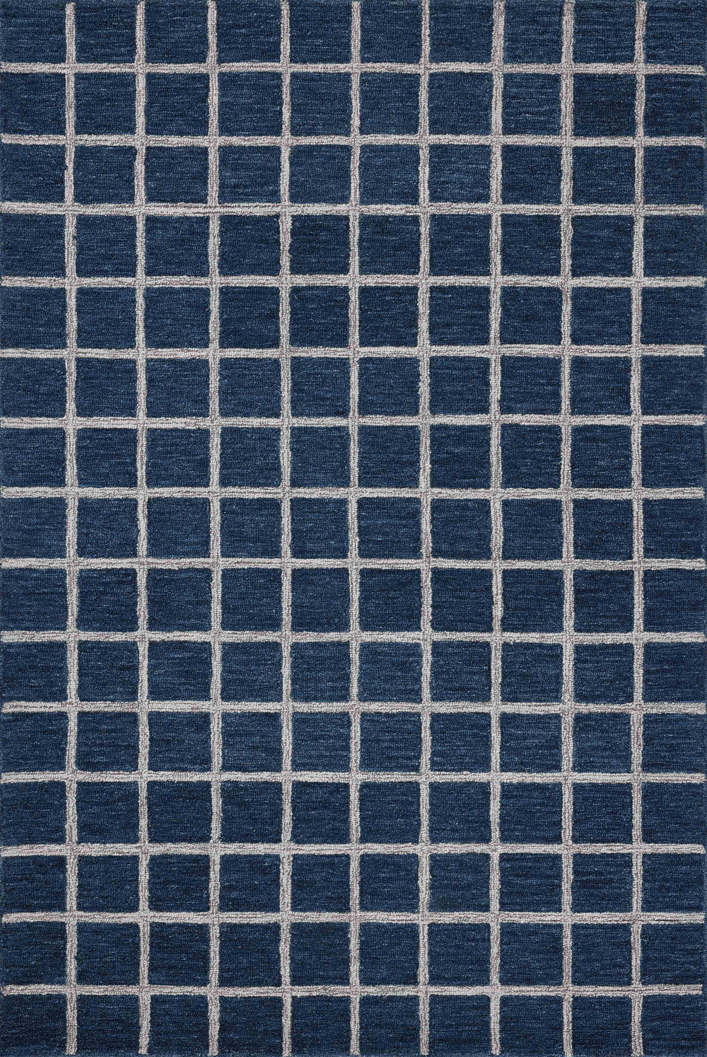 Polly Navy / Silver Rug (POL-05)