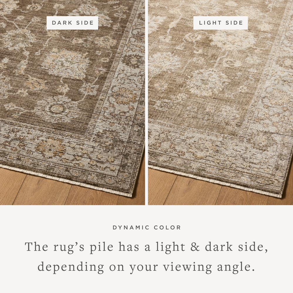 PRL-01 Priscilla Bark / Ivory Rug