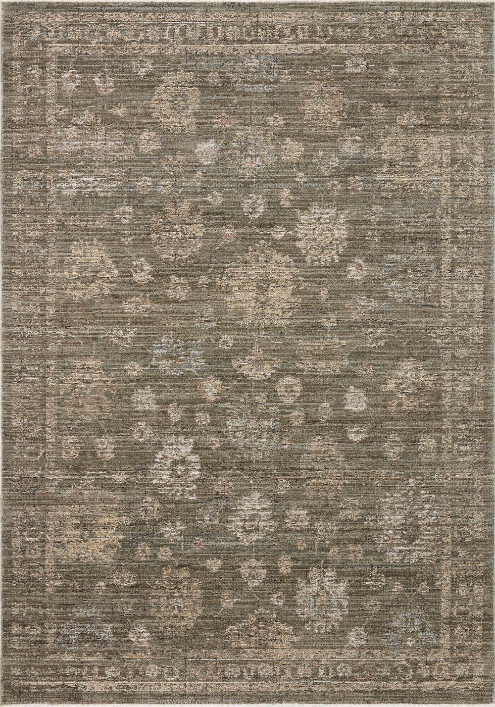 PRL-02 Priscilla Olive / Sand Tapis