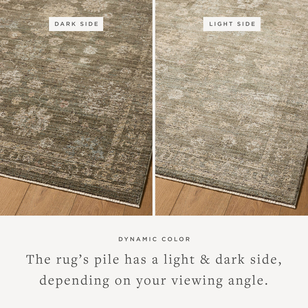 PRL-02 Priscilla Olive / Sand Tapis