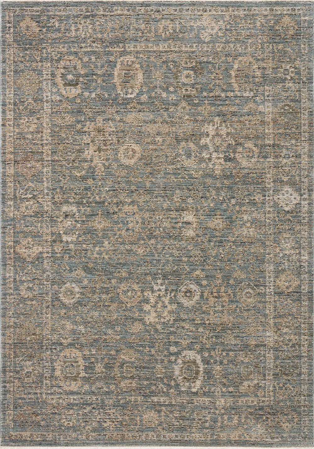 PRL-03 Priscilla Blue / Sand Tapis