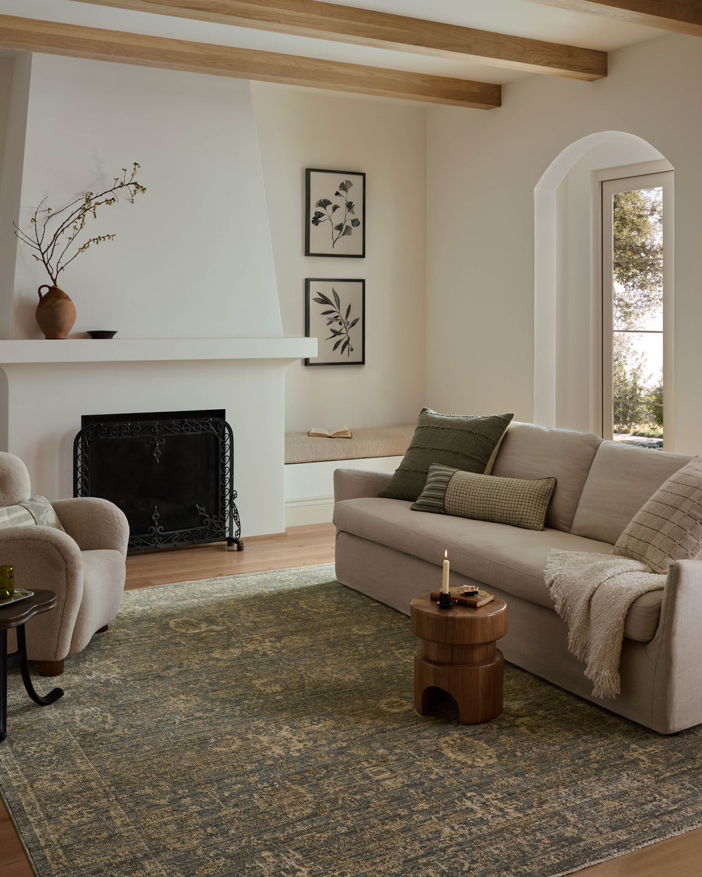 PRL-03 Priscilla Blue / Sand Tapis