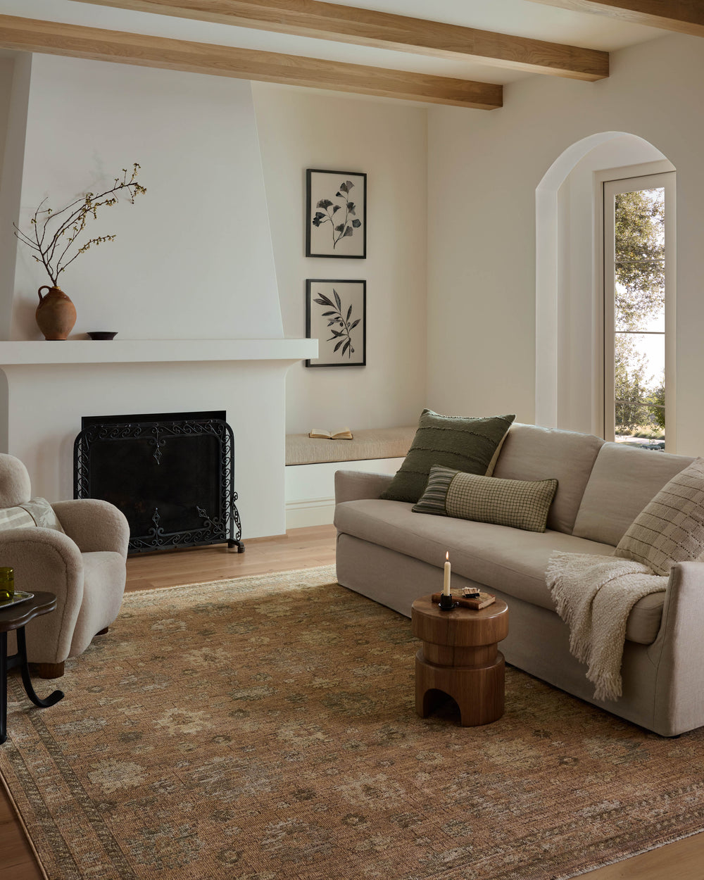 PRL-08 Priscilla Blush / Multi tapis