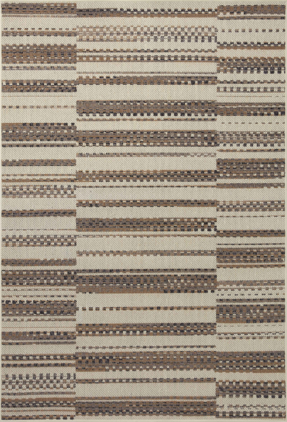 RAI-08 LOLOI RAINIER IVORY / TAUPE RAGN
