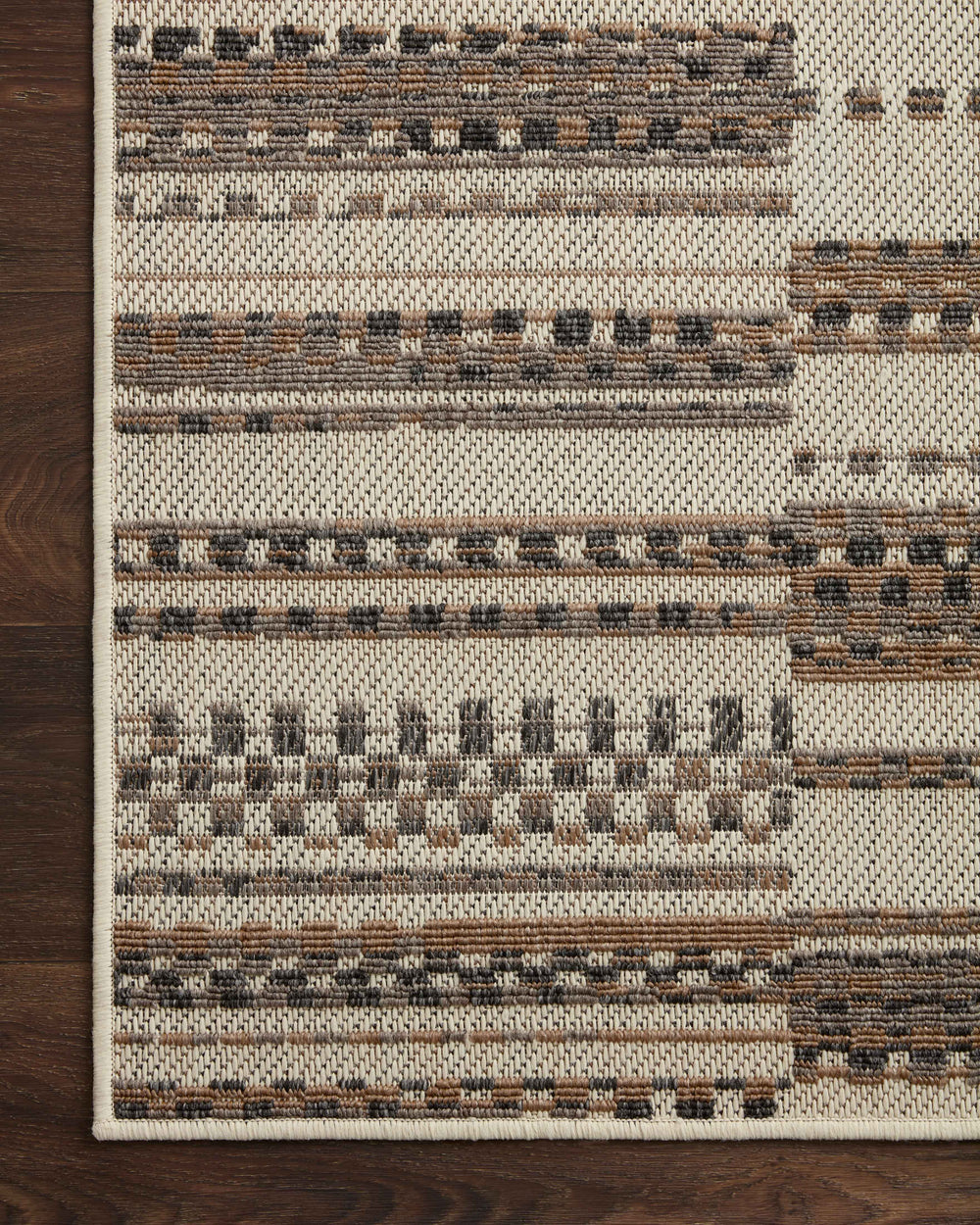 RAI-08 LOLOI RAINIER IVORY / TAUPE RAGN