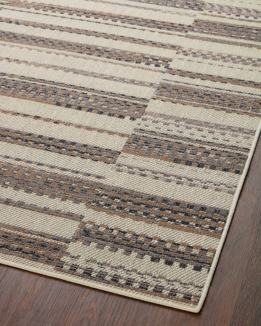 RAI-08 LOLOI RAINIER IVORY / TAUPE RAGN