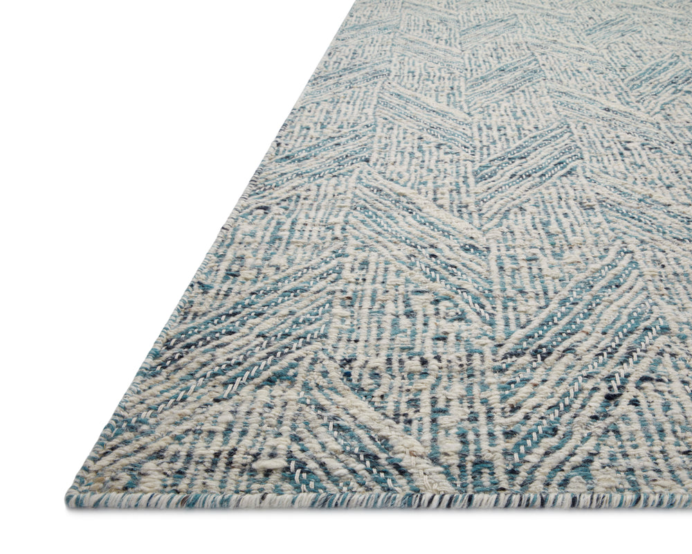 Raven Blue / Ivory Rug (RAV-01)