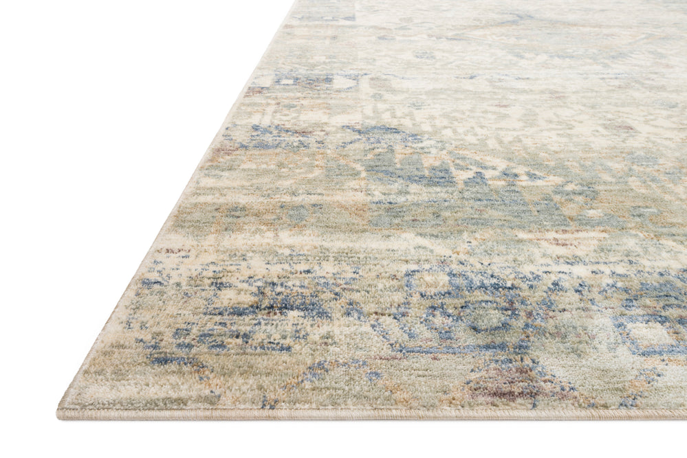 Revere Ivory / Blue Rug (REV-06)
