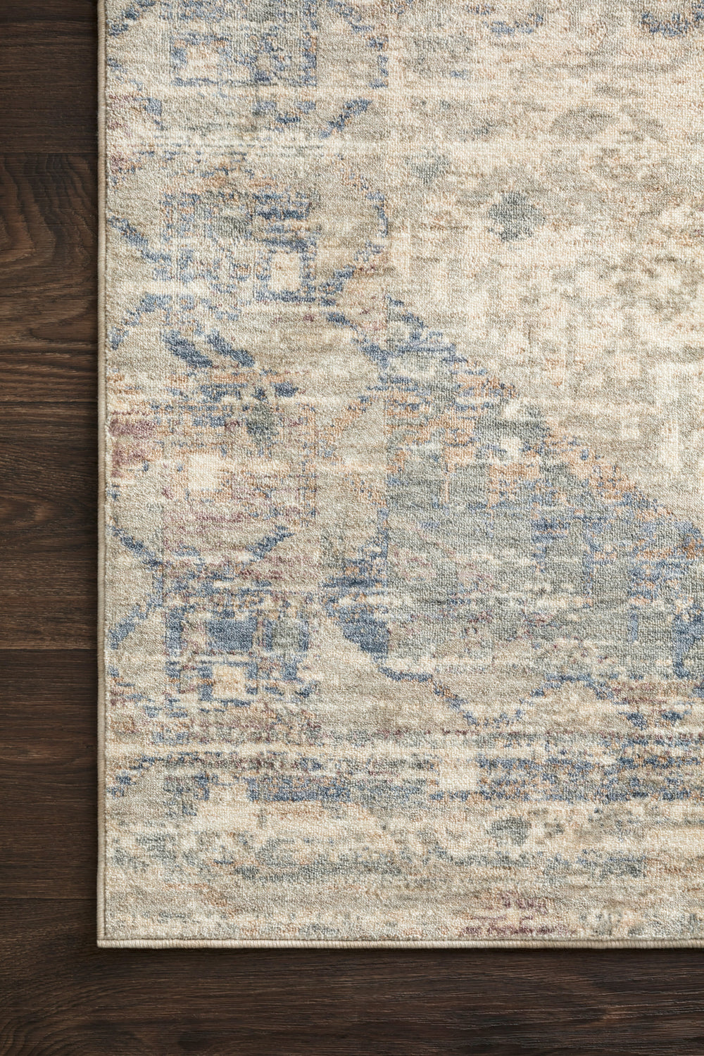 Revere Ivory / Blue Rug (REV-06)