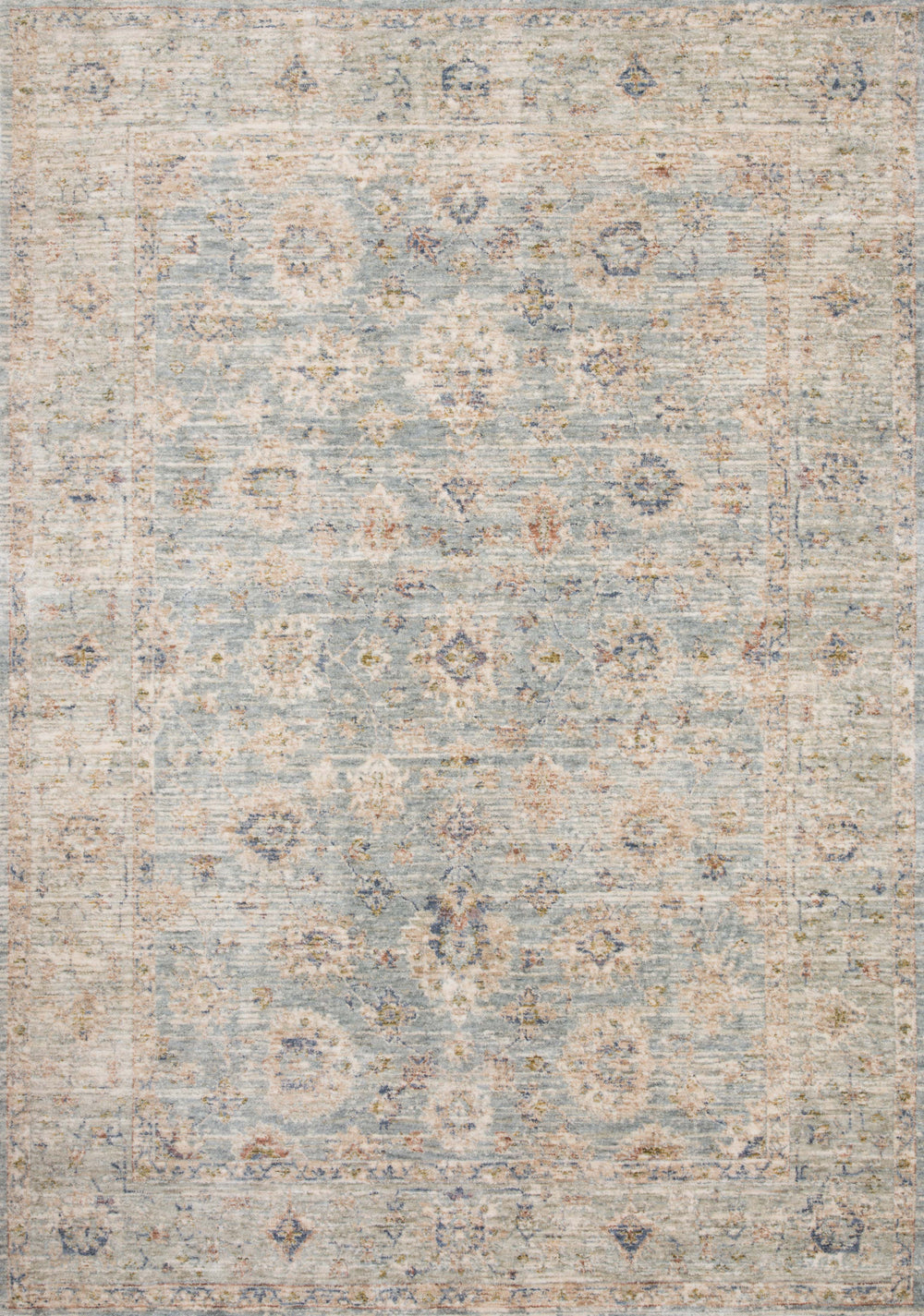 Revere Light Blue / Multi Rug (REV-09)