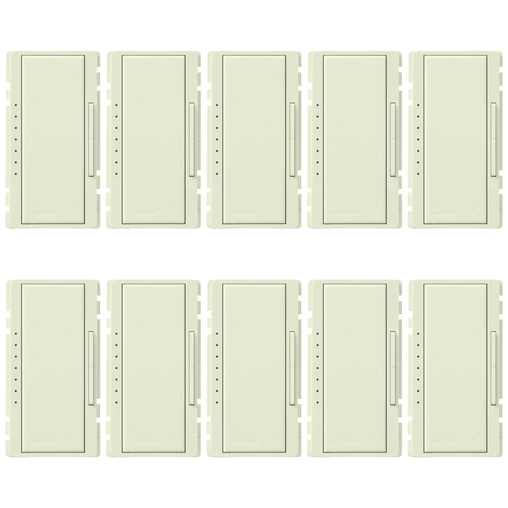 Lutron Replacement Button Kit for RadioRA 2 or HomeWorks dimmers, 10-Pack, RK-D-10-BI, Satin Biscuit - Union Lighting and Décor